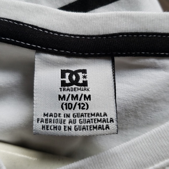 STRIPED CREW NECK T-Shirt Boy white TEE - Picture 5 of 6